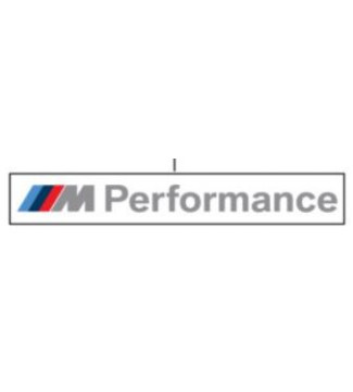 M Performance sticker